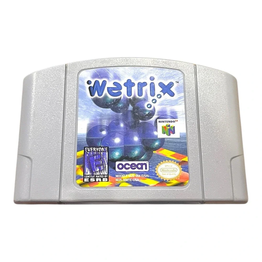 Wetrix Nintendo N64 Game